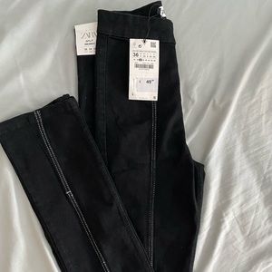BNWT: Zara Split Skinny Jeans